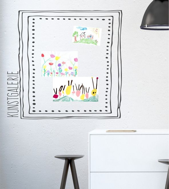 Wandtattoo Kunstgalerie