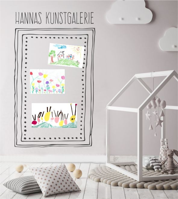 Wandtattoo Persönliche Kunstgalerie