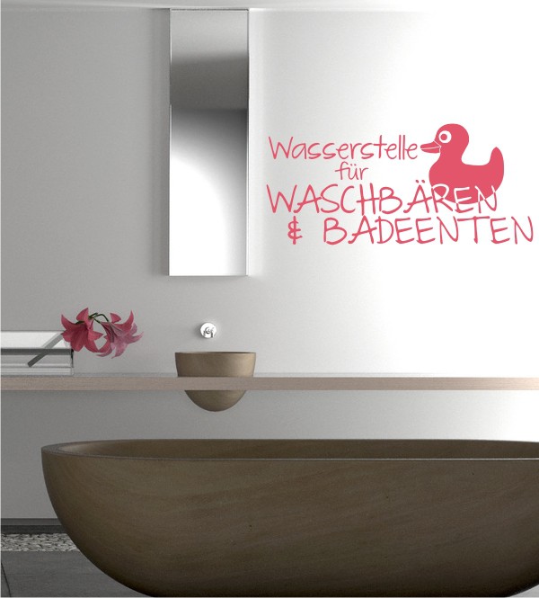 Wasserstelle... als Wandtattoo
