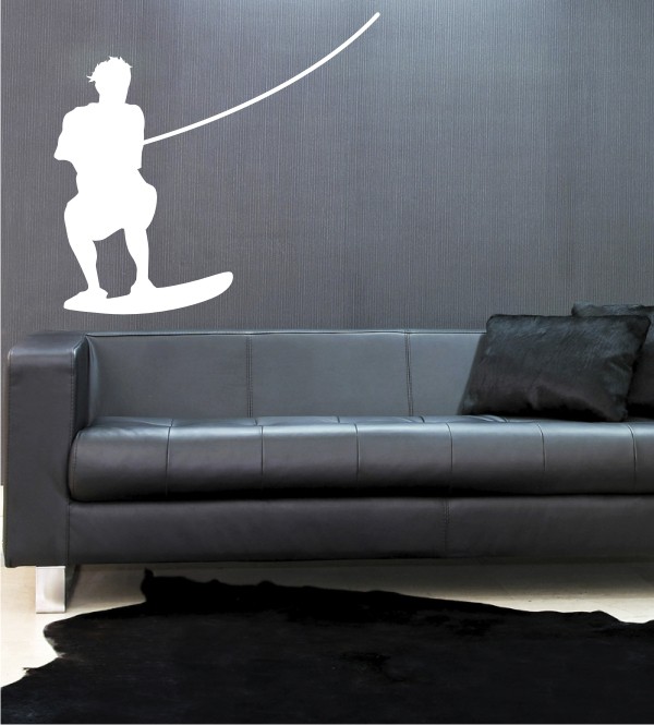 Wasserski als Wandtattoo