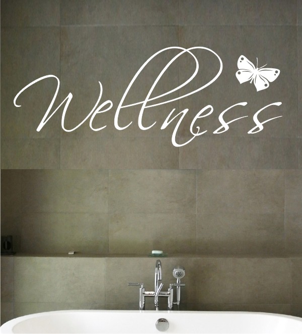 Wellness als Wandtattoo