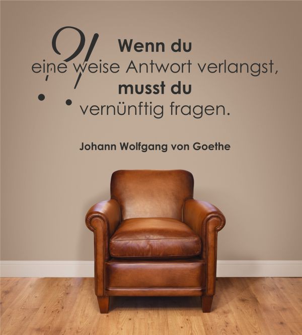 Wenn du eine... als Wandtattoo