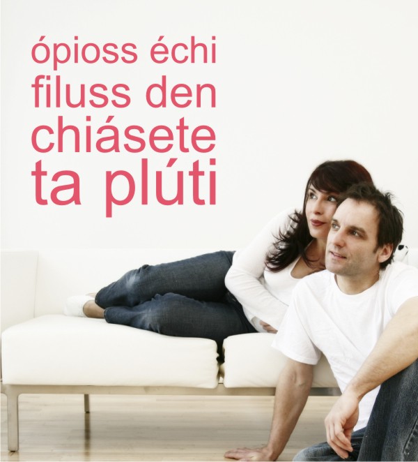 ópioss échi... als Wandtattoo