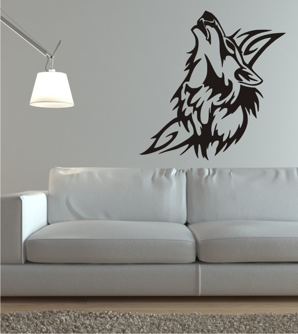 Werwolf als Wandtattoo 