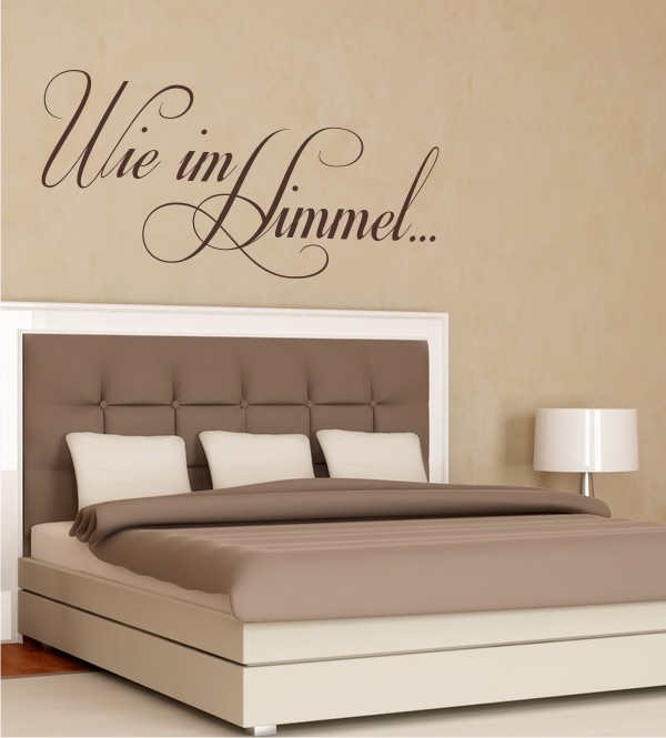 Wie im Himmel als Wandtattoo