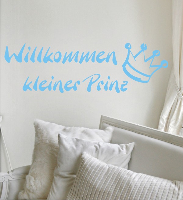 Willkommen kleiner... als Wandtattoo