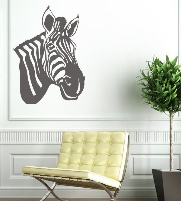 Zebra als Wandtattoo