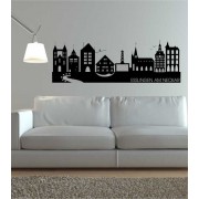 Skyline Esslingen als Wandtattoo