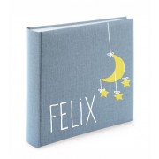 Fotoalbum mit Name und Mobile