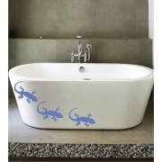 3 Geckos als Wandtattoo