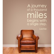 A journey.. als Wandtattoo