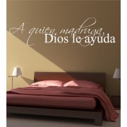 A quien... als Wandtattoo