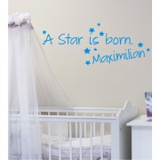 A Star is born als Wandtattoo