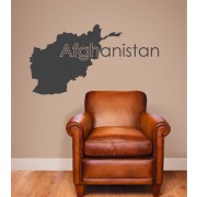 Afghanistan als Wandtattoo