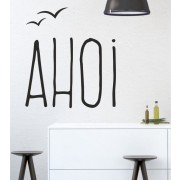 Ahoi als Wandtattoo