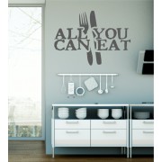 All you can eat als Wandtattoo