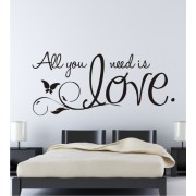 All you need is love 2 als Wandtattoo
