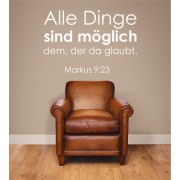 Alle Dinge sind... als Wandtattoo