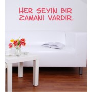 Her seyin... als Wandtattoo