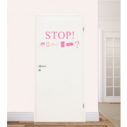 Stop 2 als Wandtattoo