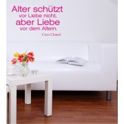 Alter schützt vor... als Wandtattoo