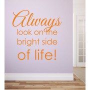 Always look... als Wandtattoo