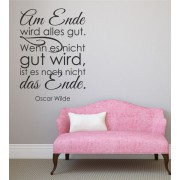 Am Ende... als Wandtattoo