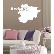 Andorra als Wandtattoo