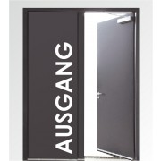 Ausgang als Wandtattoo