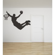 Basketballer als Wandtattoo