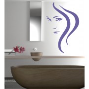 Beauty Face als Wandtattoo