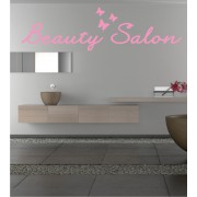 Beauty Salon als Wandtattoo