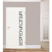 Besprechungsraum Schriftzug als Wandtattoo