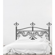 Bettgestell Ranke als Wandtattoo