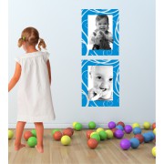 Bilderrahmen Waves als Wandtattoo