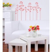 Blumenwiese als Wandtattoo 