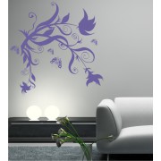 Blumenranke 1 als Wandtattoo