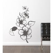 Blumenranke 4 als Wandtattoo 