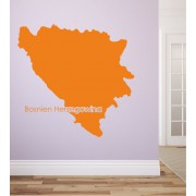 Bosnien Herzegowina als Wandtattoo