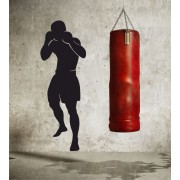 Boxer 3 als Wandtattoo