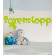 Boxenstopp als Wandtattoo