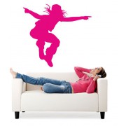 Breakdance als Wandtattoo 