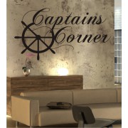 Captains Corner als Wandtattoo