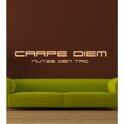 Carpe Diem als Wandtattoo