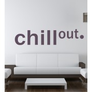 Chillout als Wandtattoo