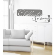 Chillout Lounge 2 als Wandtattoo 