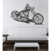 Custom Bike als Wandtattoo