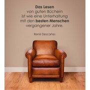 Das Lesen von... als Wandtattoo