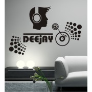 Deejay als Wandtattoo