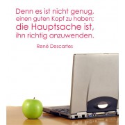 Denn es ist nicht... als Wandtattoo